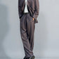 Yves Saint Laurent 1990s Double-Breasted Pleated Wool Suit - Size XL Jacket / 36" Waist