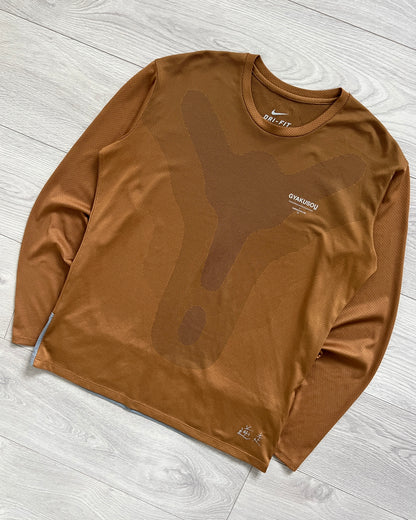 Nike Gyakusou SS2015 Sweat Map Long Sleeve - Size M