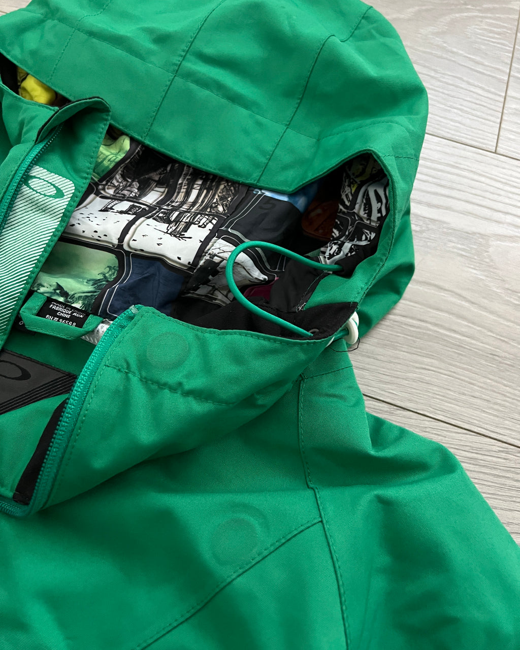 Oakley FW2011 Thinsulate Fleece Mapped Dual Magnet Vent Jacket - Size L