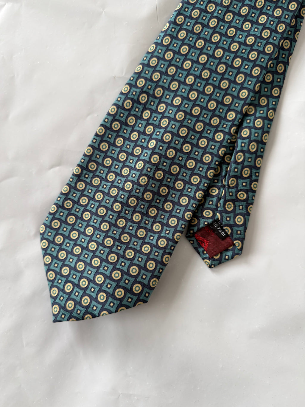 Guy Laroche Paris 1990s Silk Tie