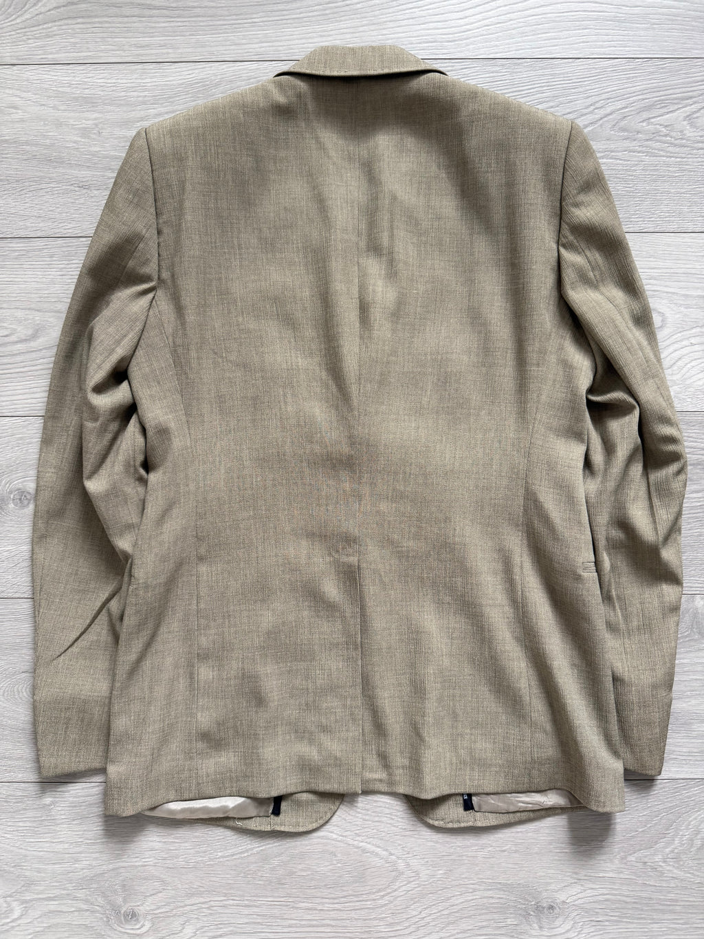 Emporio Armani 2005 2B Textured Wool Silk Sport Jacket Blazer - Size S