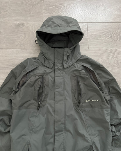 Oakley FW2006 Waterproof Magnetic Hood Tech Vent Jacket - Size S