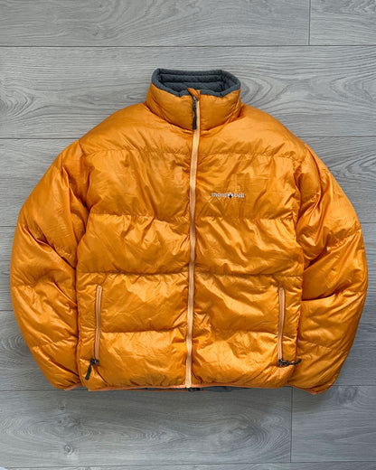 Montbell 00s Orange Down Puffer Jacket - Size S