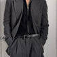 Giorgio Armani 1990s Double-Breasted Pleated Wool Suit - Size M Jacket / 32" Waist