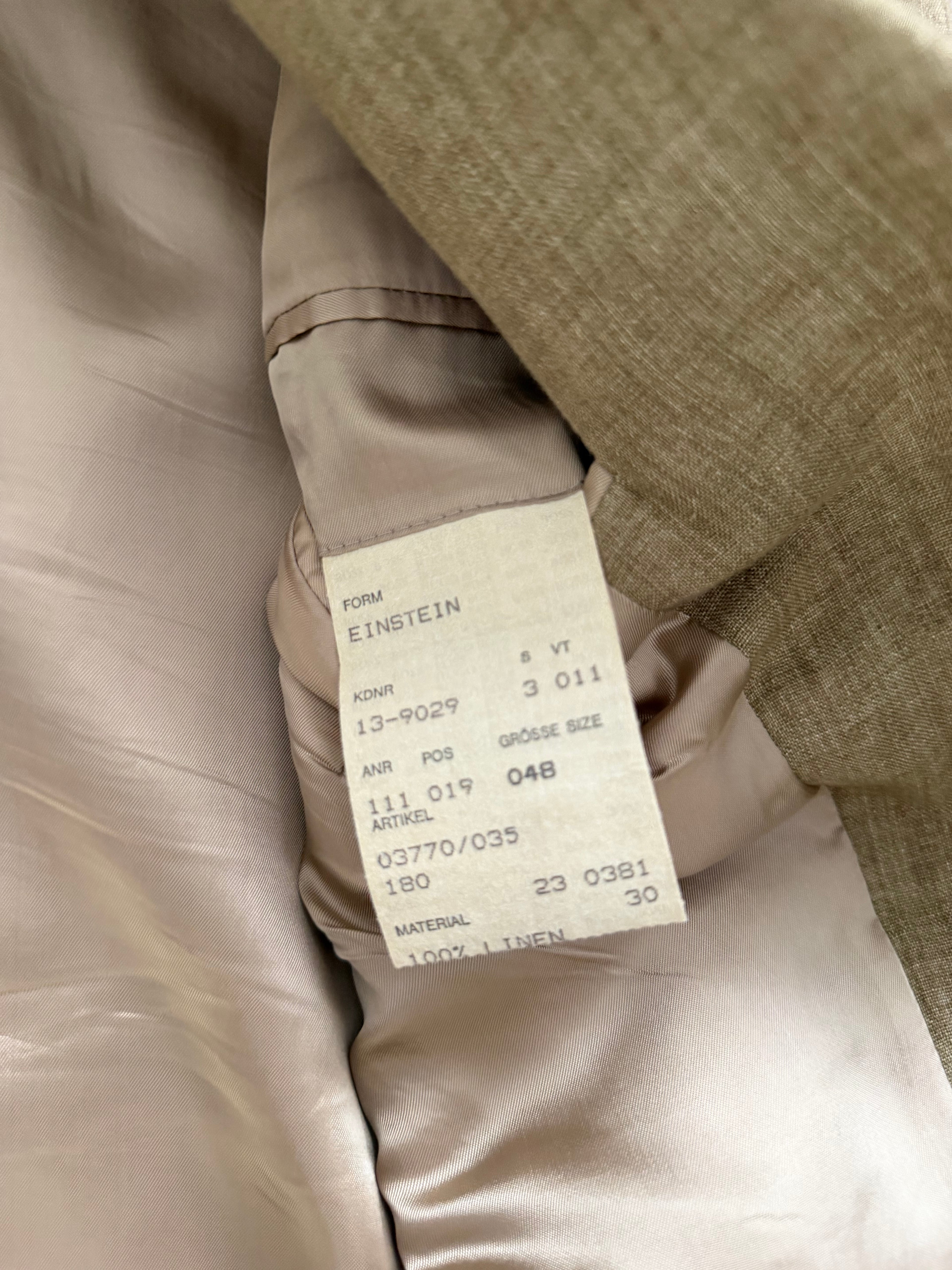 Hugo Boss 1990s Linen 3B Jacket - Size M