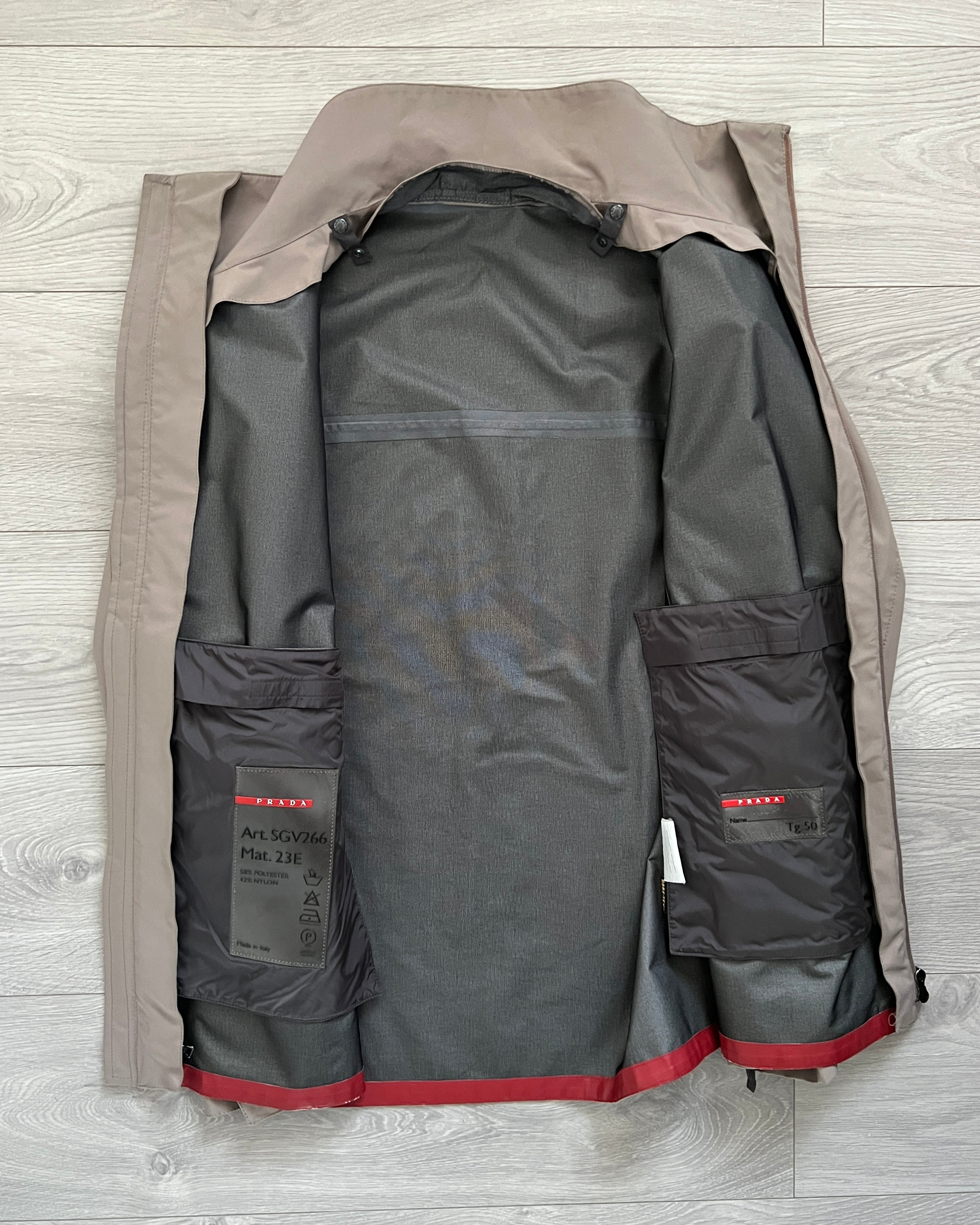 Prada Sport 00s Gore-Tex Technical Waterproof Jacket - Size M 