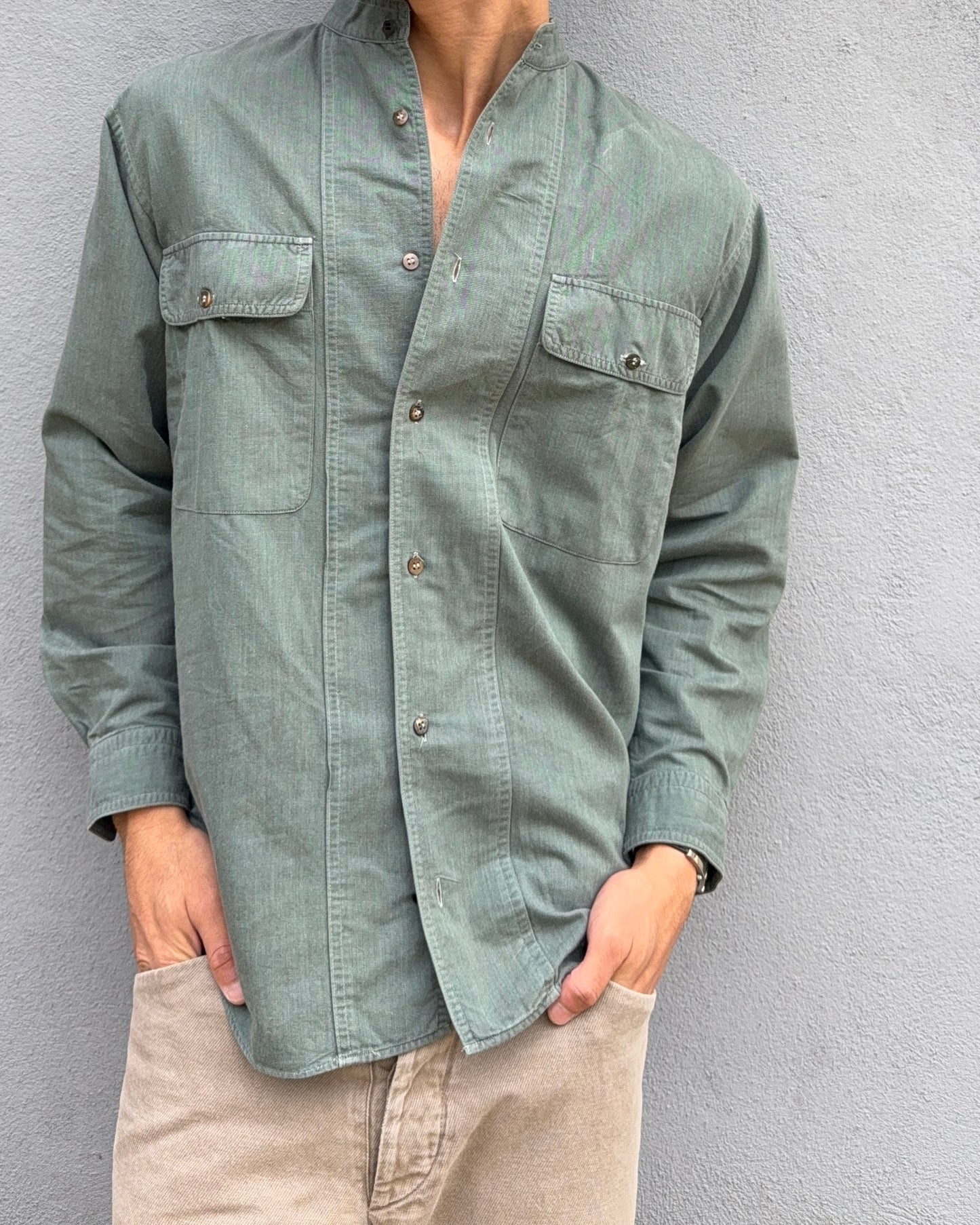 Issey Miyake 00s Mechanical Shirt - Size S