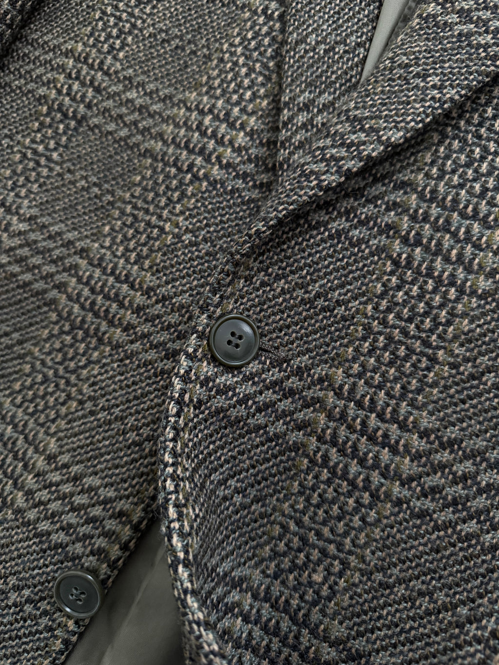 Giorgio Armani 1980s 2B Textured Wool Sports Jacket Blazer - Size S
