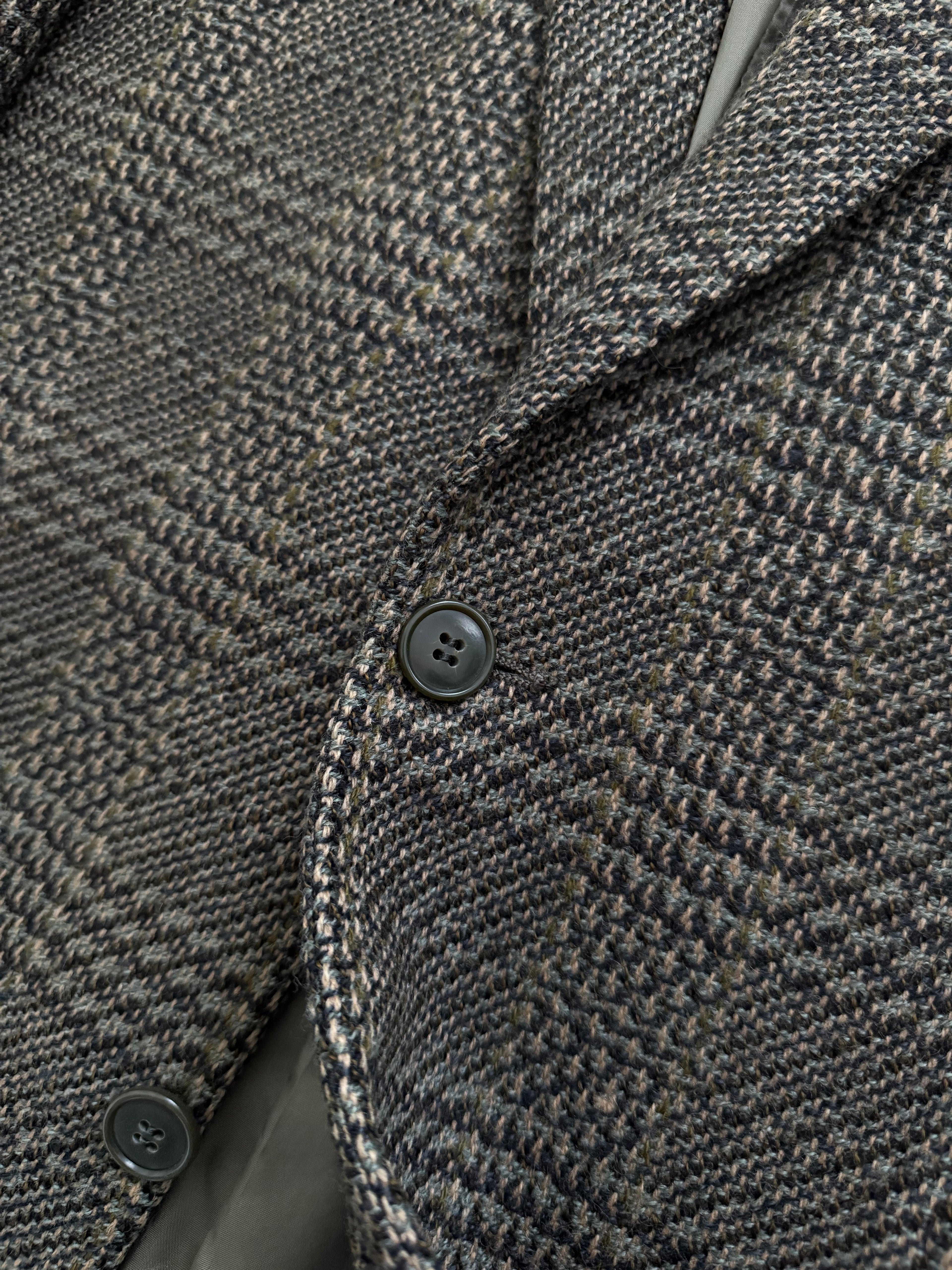 Giorgio Armani 1980s 2B Textured Wool Sports Jacket Blazer - Size S