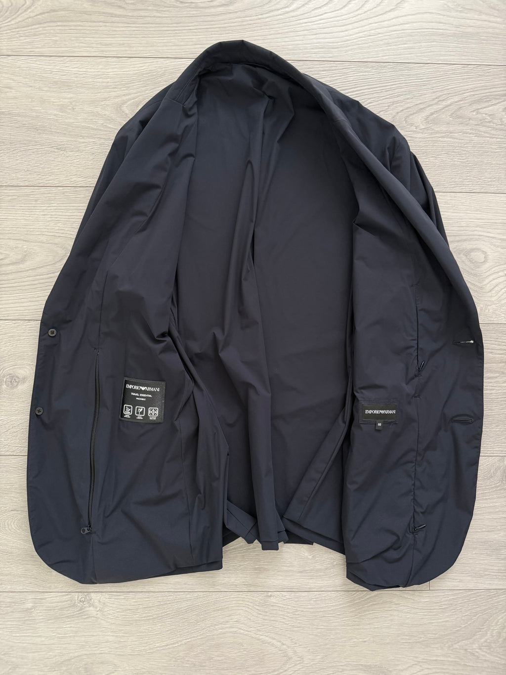 Emporio Armani Nylon Travel Suit - Size M Jacket / 32" Waist