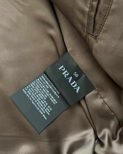 Prada AW2017 Corduroy Runway Bomber Jacket - Size M