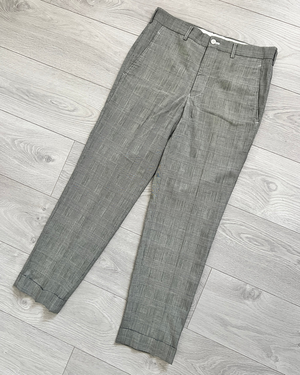 Comme Des Garcons Homme Plus SS2013 'Prince Of Wales' Check Trousers - Size 30