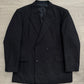 Doremuil Fabric Double Breasted Pleated Wool Suit - Size XL Jacket / 36" Waist