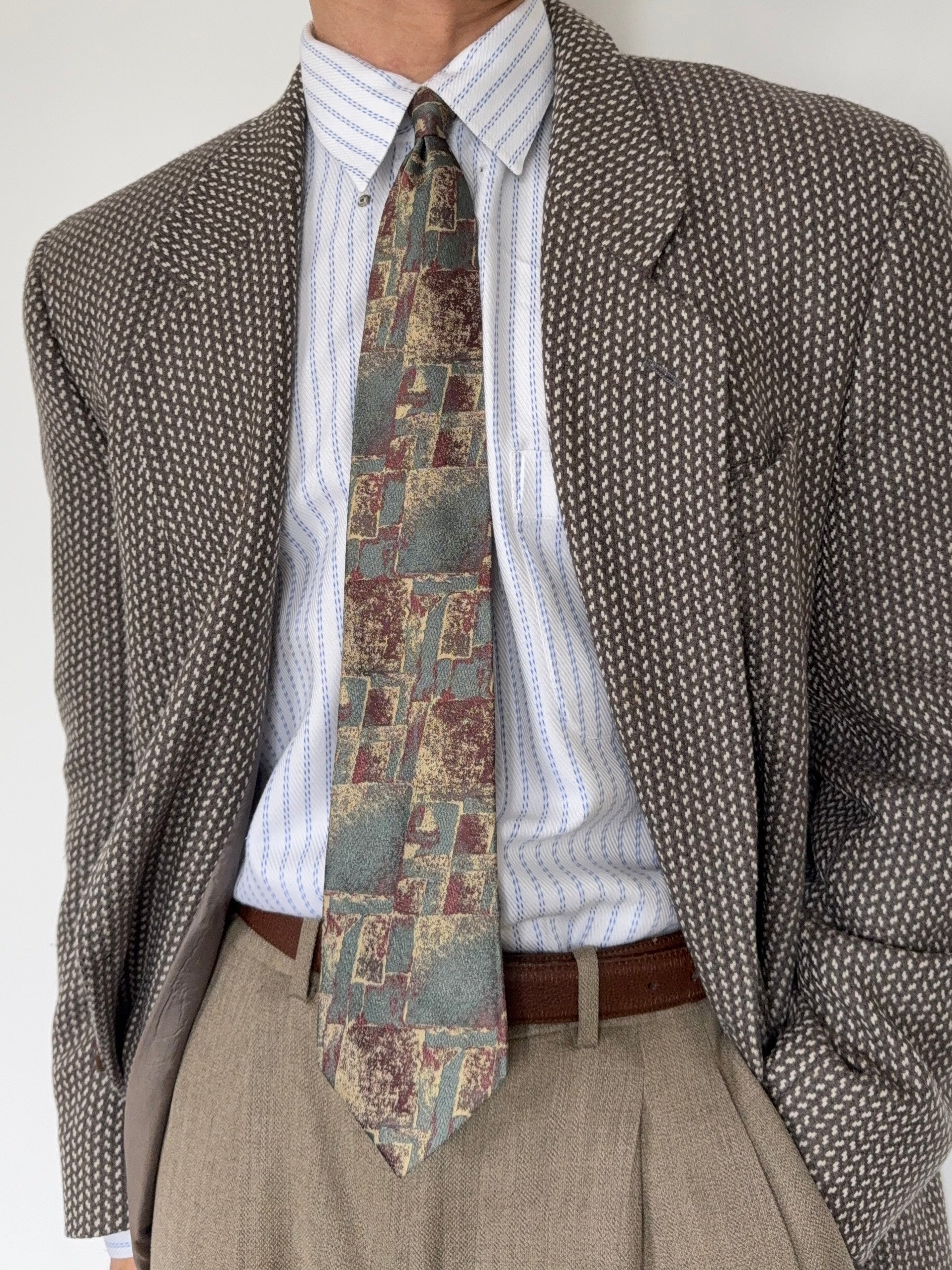 Renoma Paris 1990s Silk Tie