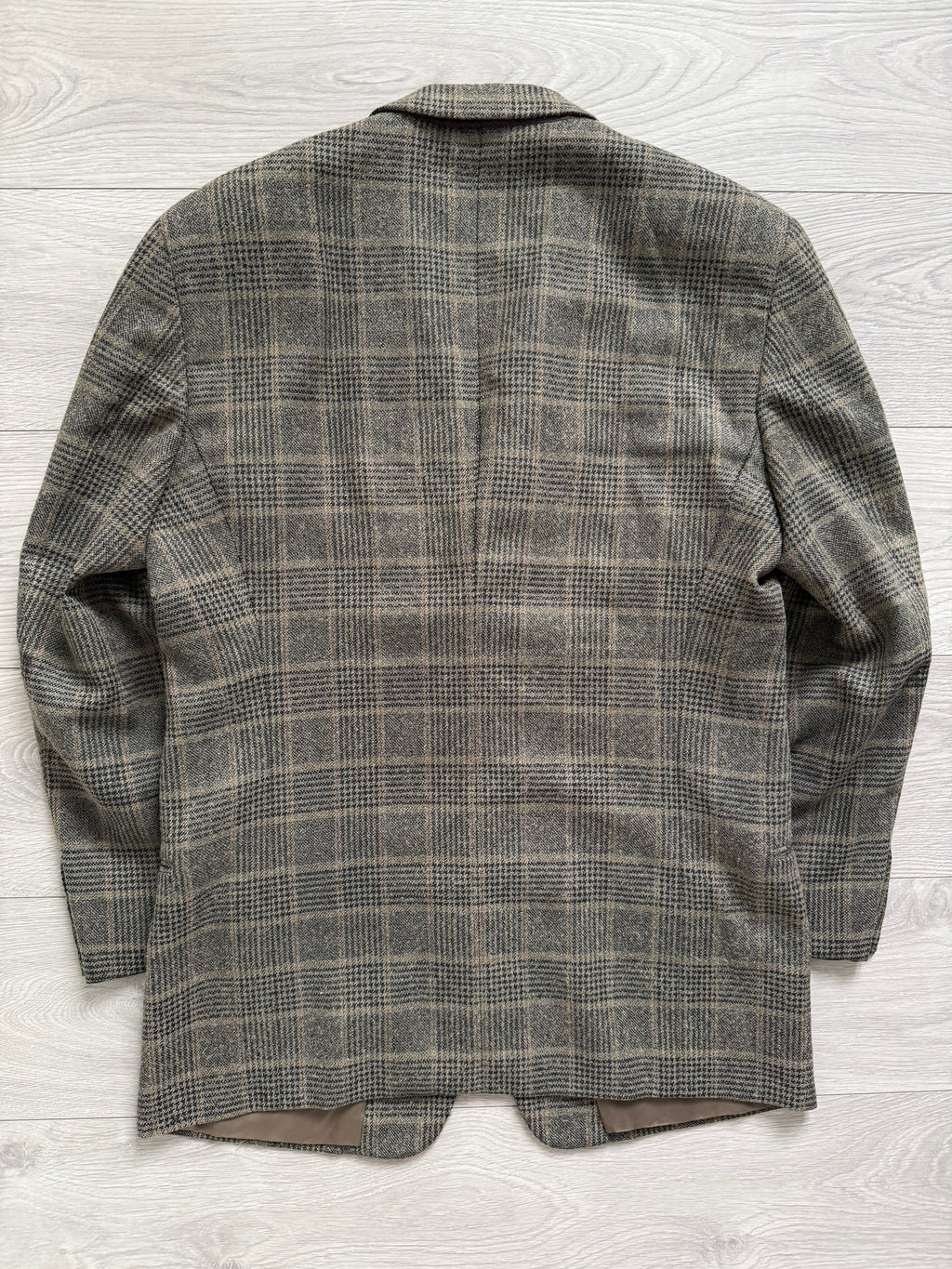 Giorgio Armani 1980s Rolled 3B Textured Wool Sport Jacket Blazer - Size XL