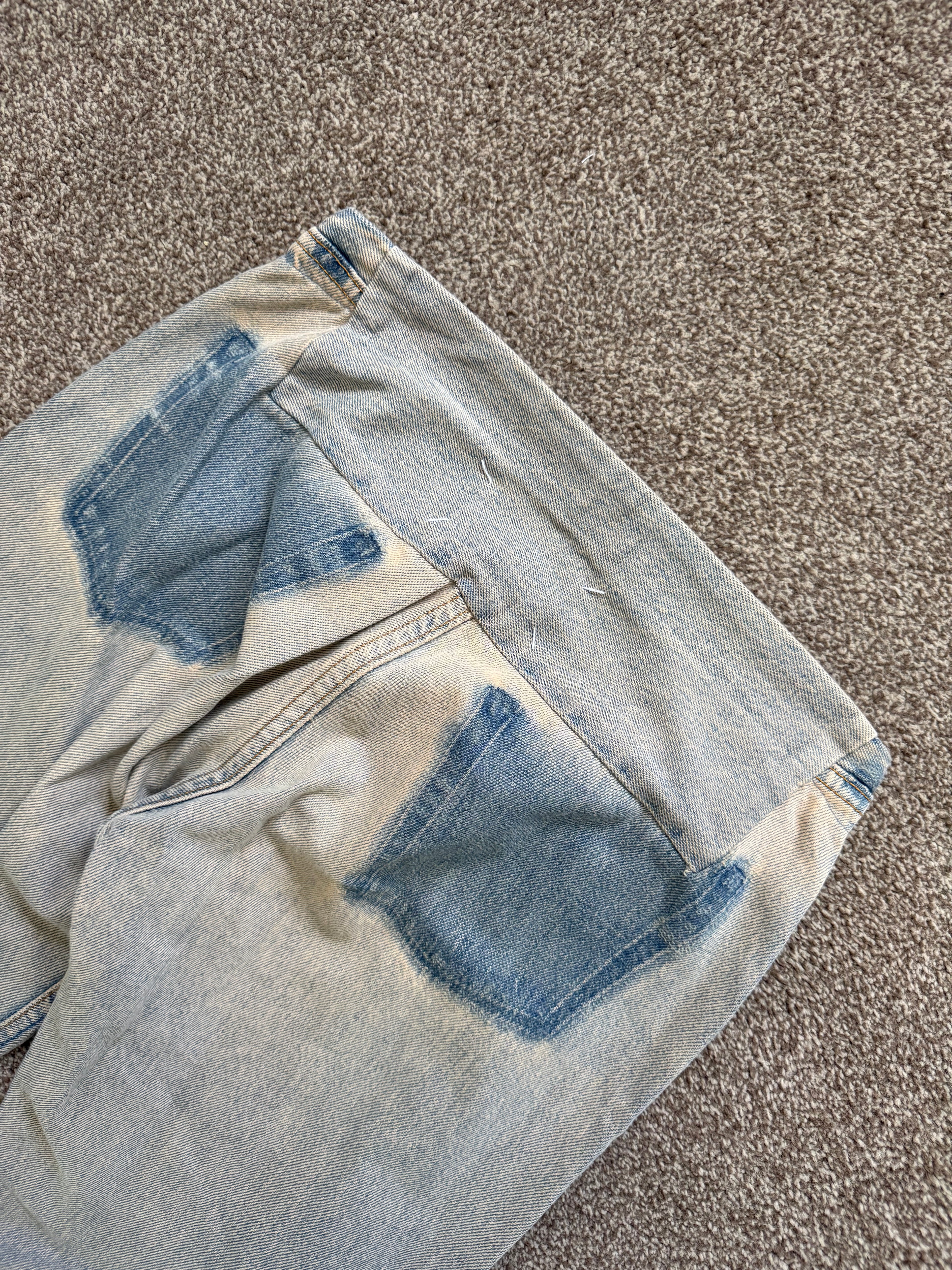 Maison Martin Margiela Artisanal Line (0) SS1999 Re-Worked Panelled Denim Jeans - Size 26" Waist