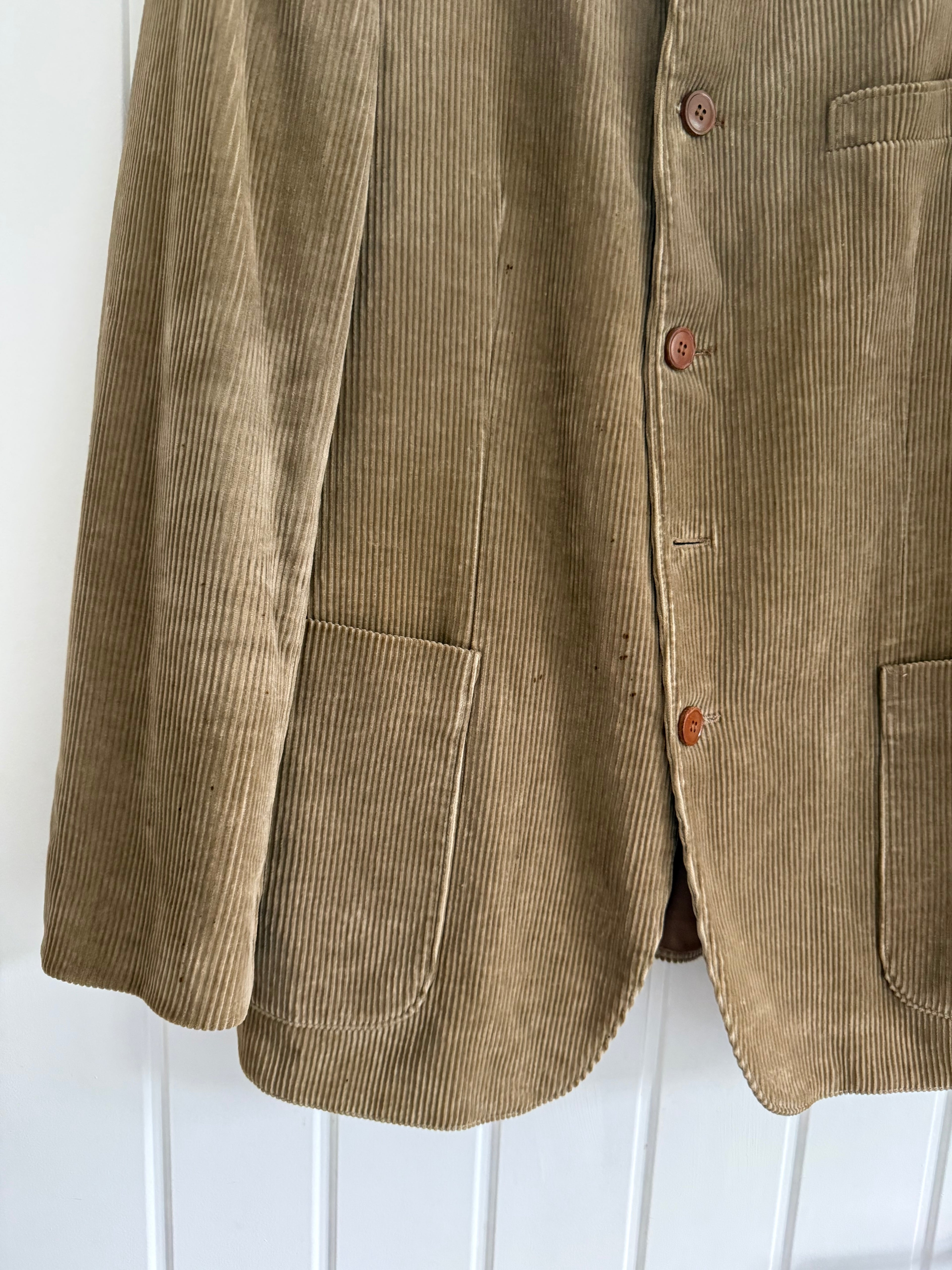 Maison Martin Margiela AW2002 Artisanal Line (0)(10) Reconstructed Corduroy Jacket - Size M
