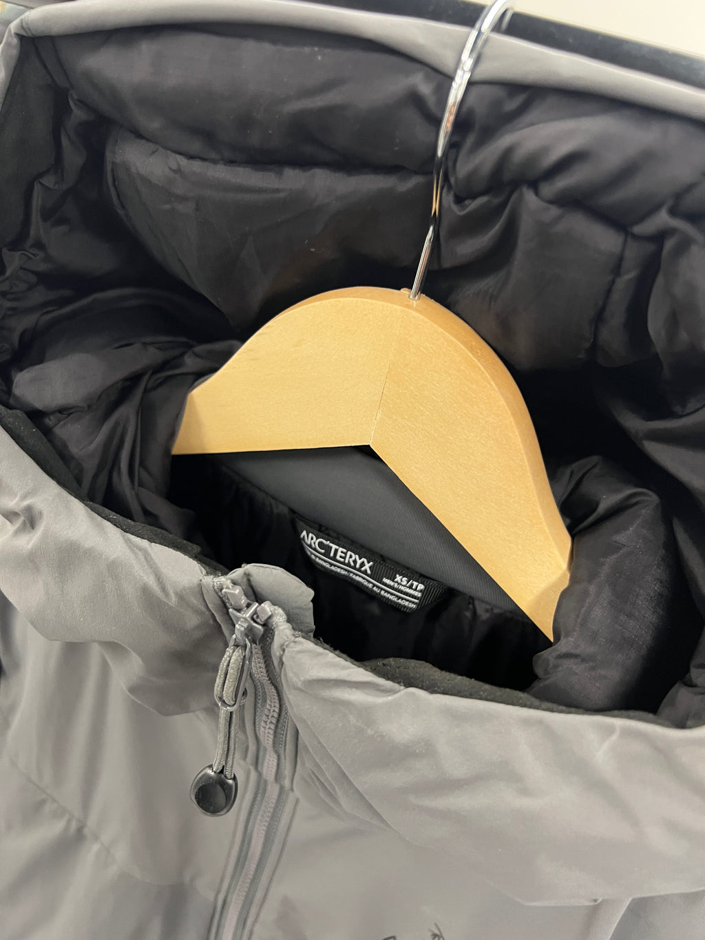 Arcteryx LEAF Cold WX LT Hooded Jacket Gen 2 Wolf Grey - Size XS