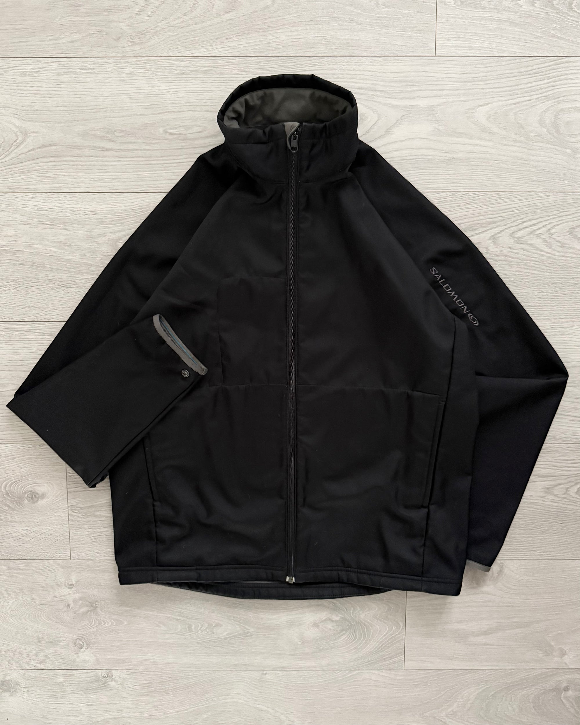 Salomon 00s Technical Fleece Lined Softshell Jacket - Size L