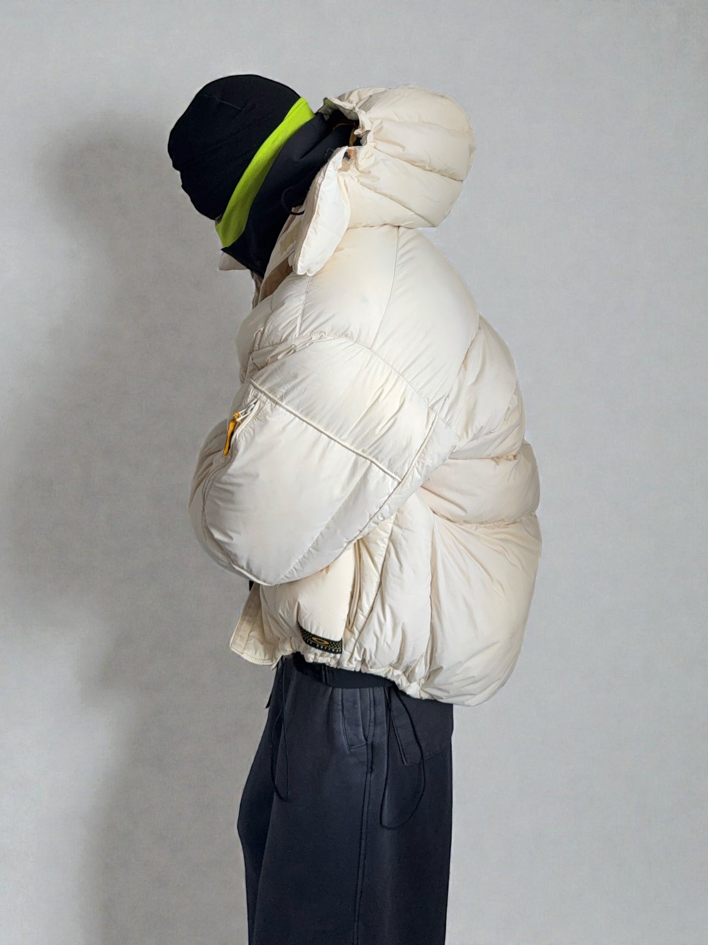 Oakley Software 2006 Technical White Down Puffer Jacket - Size L