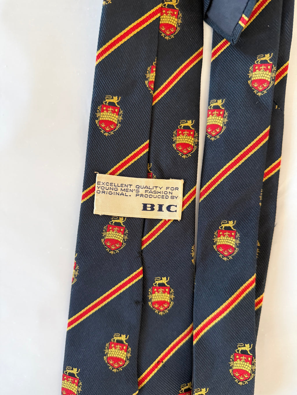 Bic 1990s Silk Tie