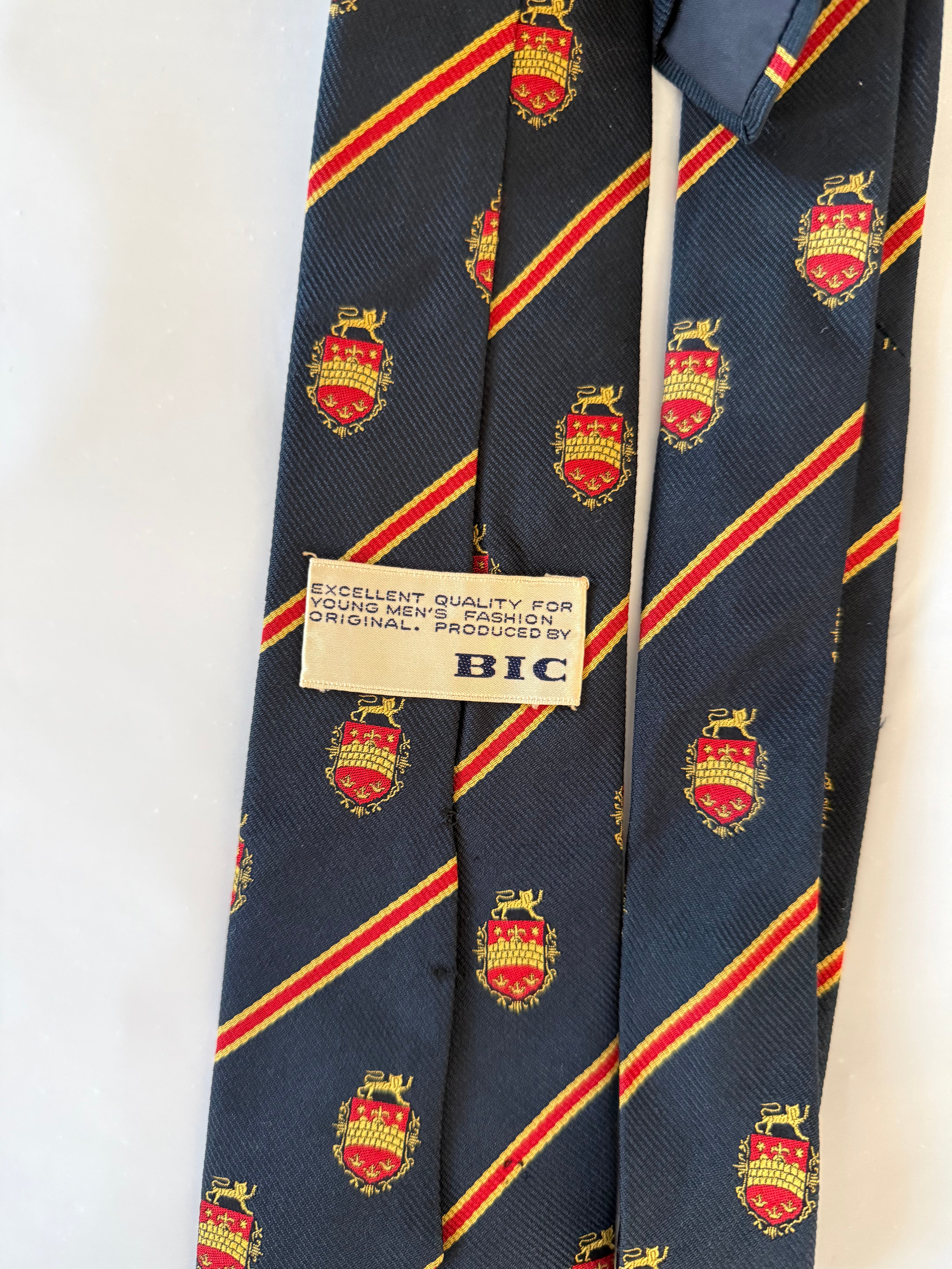 Bic 1990s Silk Tie