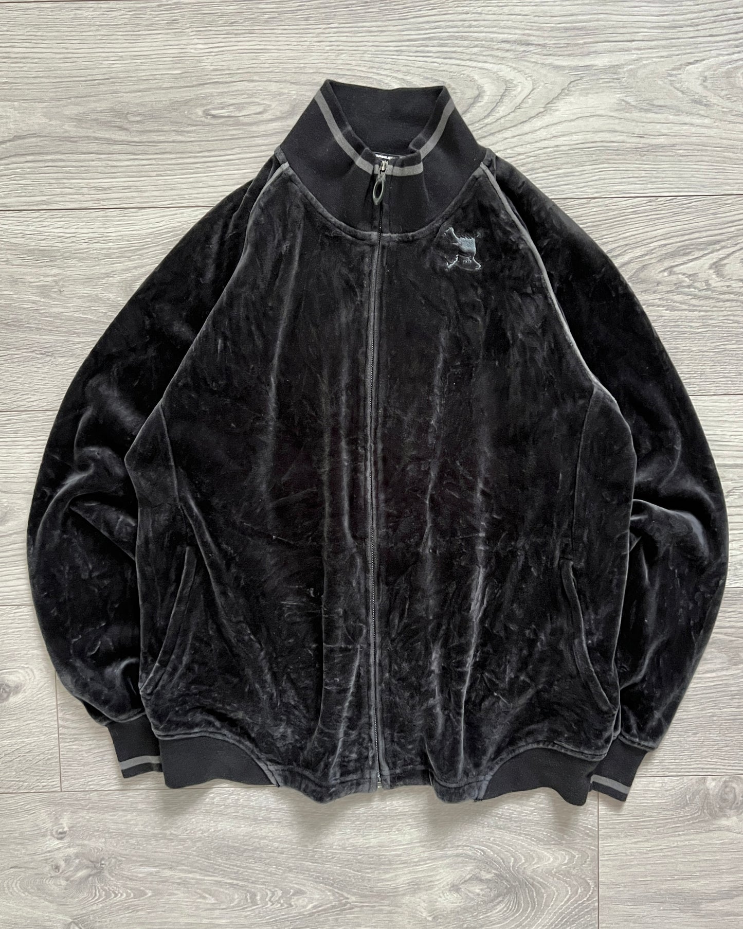 Oakley 00s Velvet Track Jacket - Size S