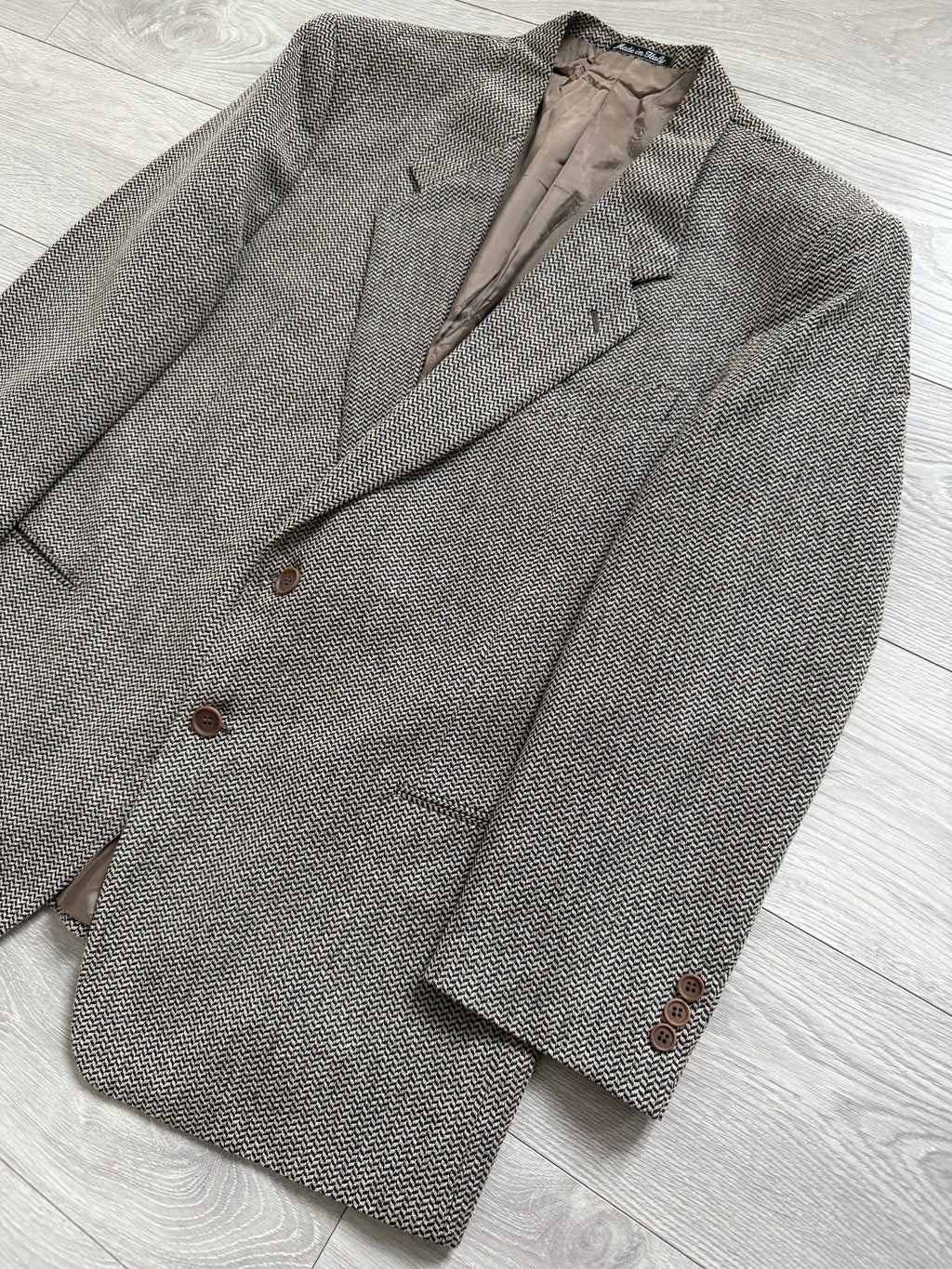 Giorgio Armani Mani 2B Wool Textured Sport Jacket Blazer - Size XXL