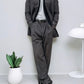 Armani Collezioni 00s Double Breasted Pleated Suit - Size L Jacket / 33" Waist