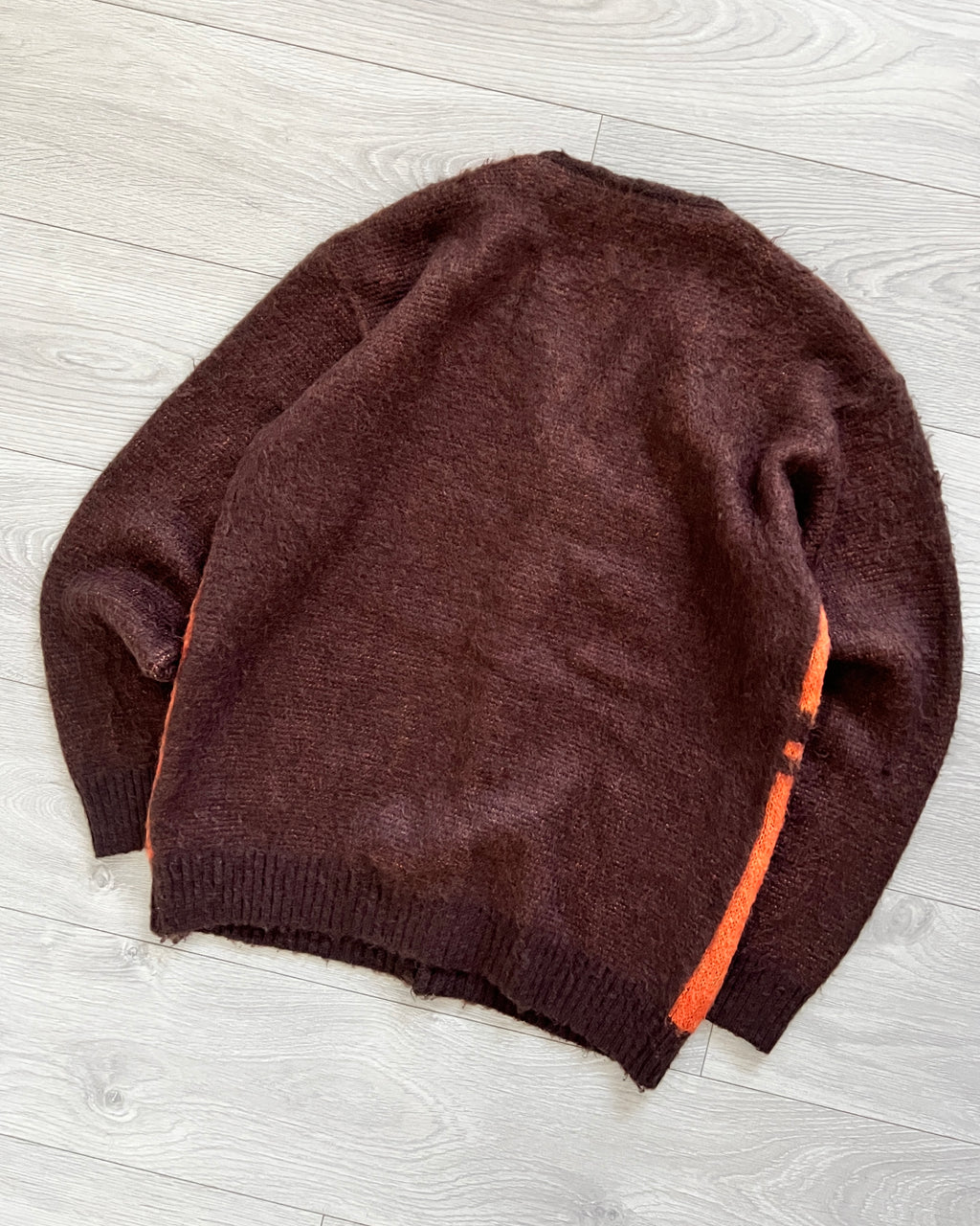 Needles Japan Patchwork Mohair Cardigan - Size M