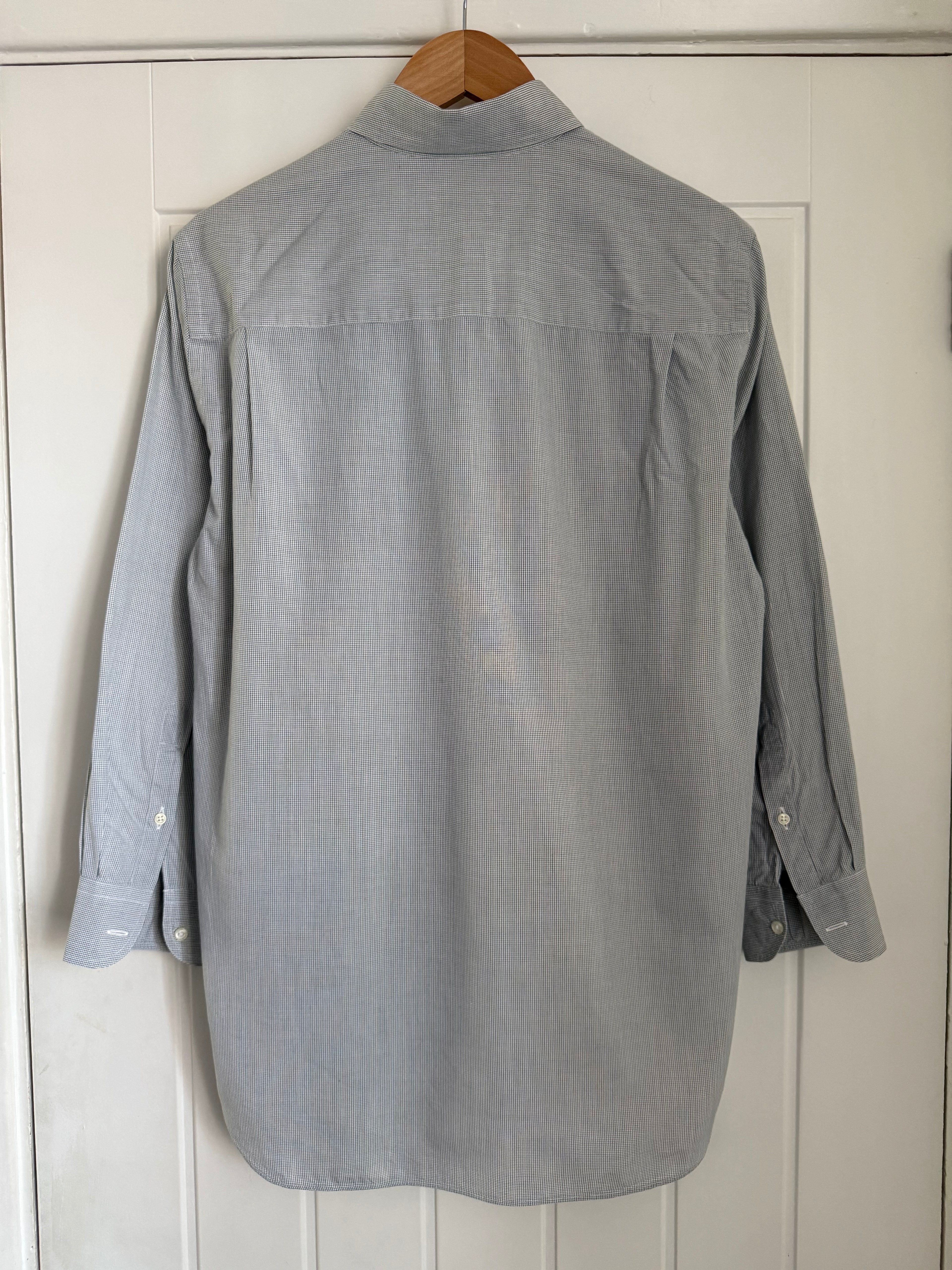 Giorgio Armani 1990s Snap Collar Shirt - Size S