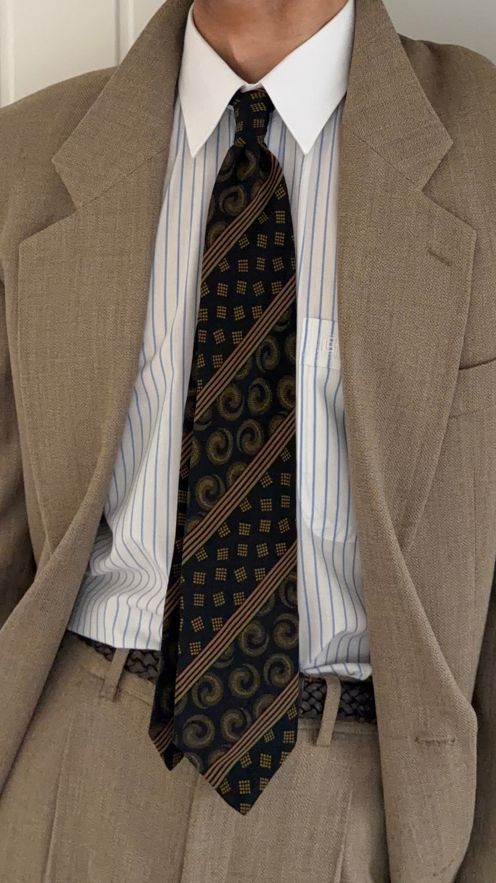 Giorgio Armani 1990s Silk Tie