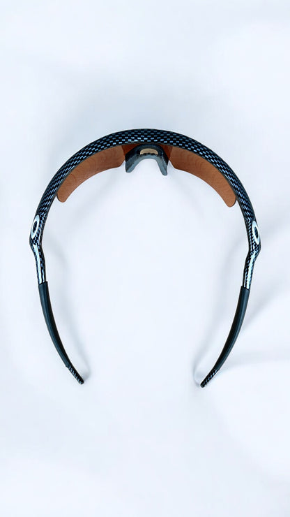 Oakley 1999 Carbon Fibre M-Frame Sunglasses in Carbon Fibre/Persimmon