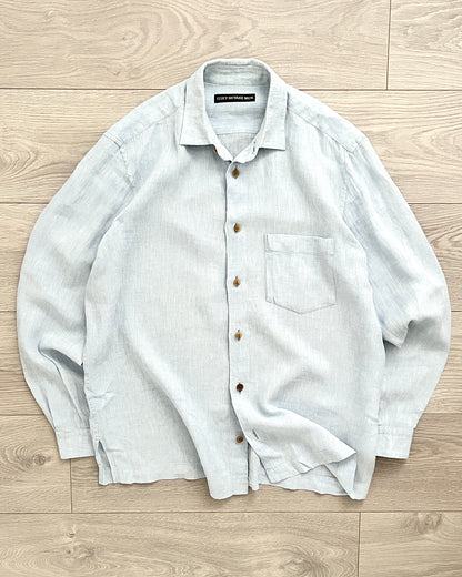 Issey Miyake SS2007 Sky Blue Linen Shirt - Size M