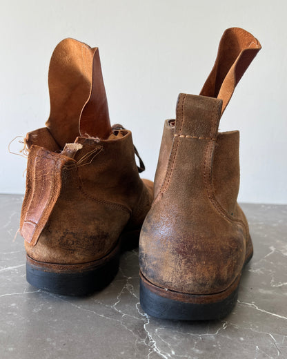 Martin Margiela FW2004 Artisanal Line (0)(10) Reconstructed Military Boots - Size US10