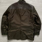 Prada Mainline FW2006 Leather Panelled Nylon Insulated Coat - Size M