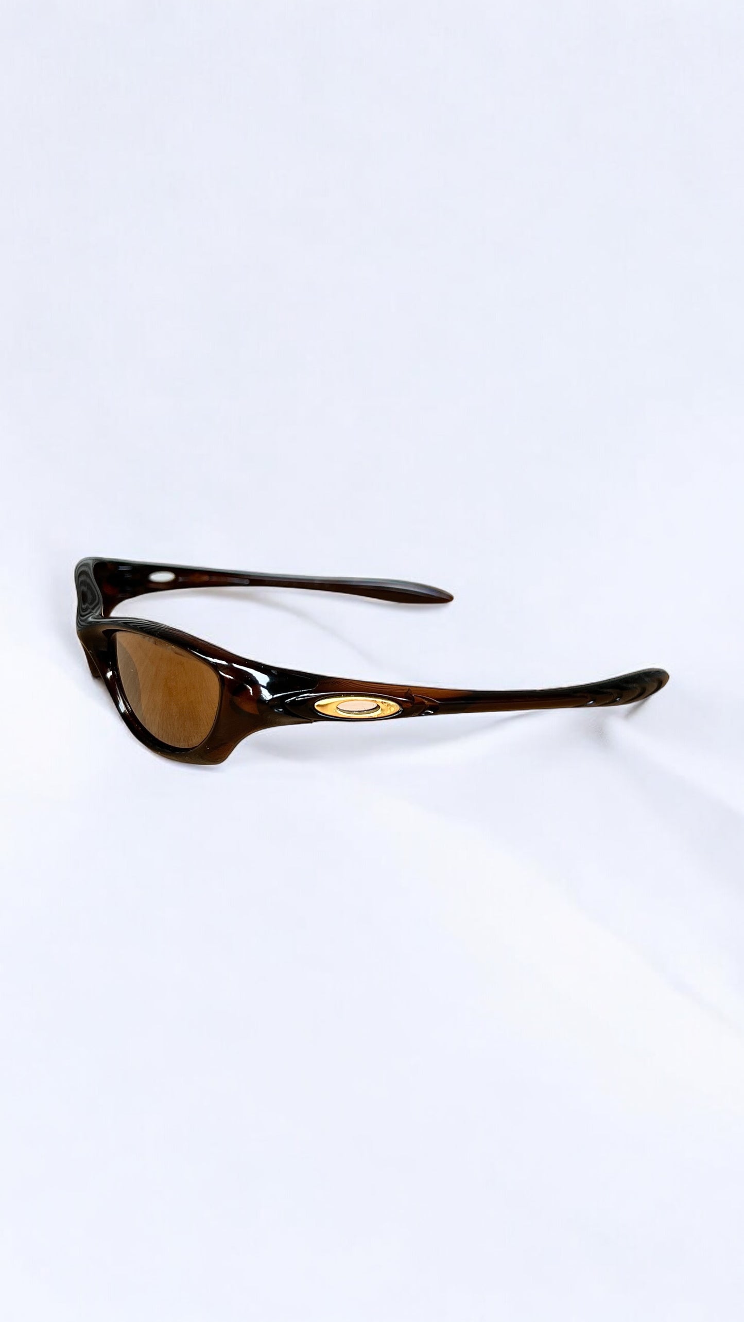 Oakley 2001 Fives 2.0 Sunglasses in Rootbeer/Gold Iridium