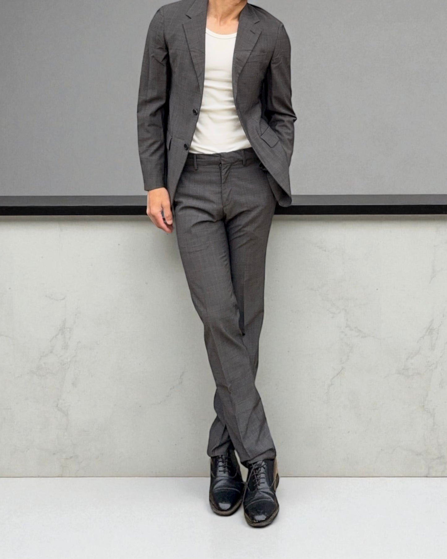 Prada 2003 Pure Virgin Wool Suit - Size S Jacket / 30" Waist