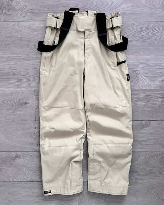 Salomon 1990s Thinsulate Ultra Waterproof Ski Pants Salopettes - Size 32 to 34