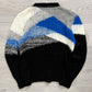 Diesel Geometric Mohair Knit Sweater - Size M