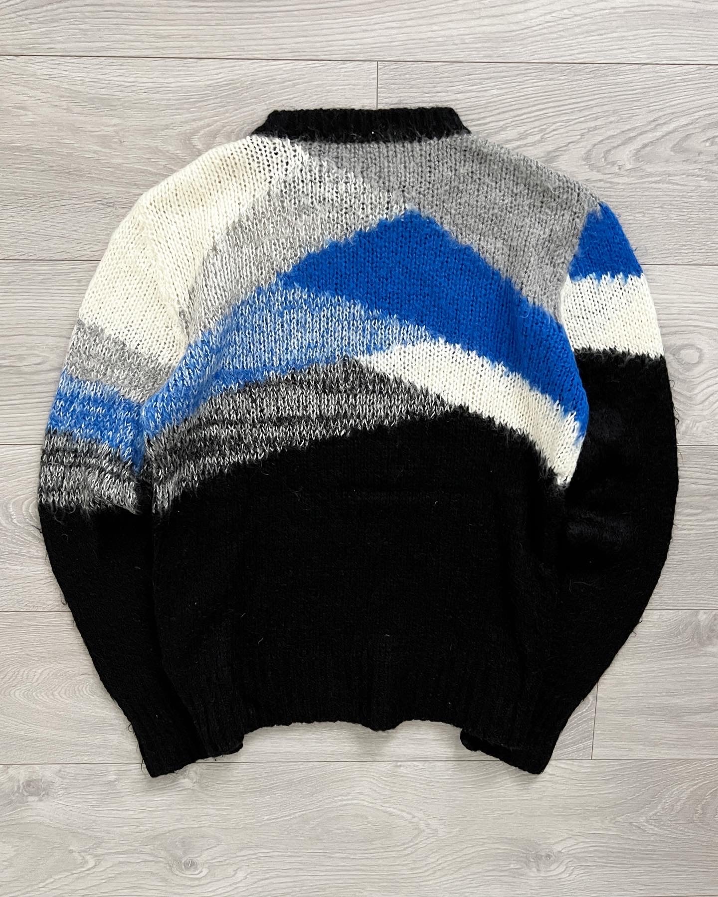 Diesel Geometric Mohair Knit Sweater - Size M