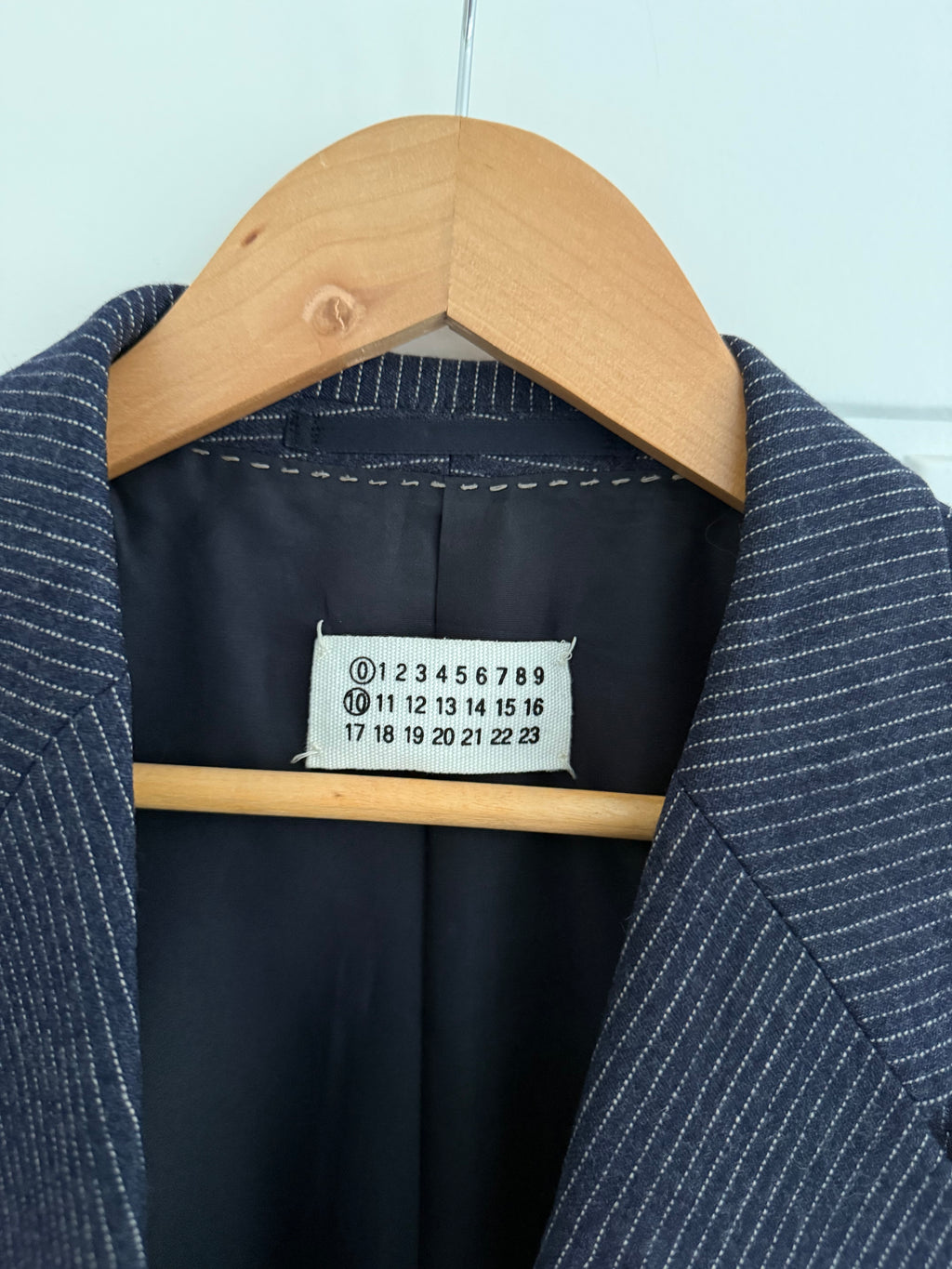 Maison Martin Margiela AW2004 Artisanal Line (0)(10) Reconstructed Patchwork Blazer Jacket - Size M