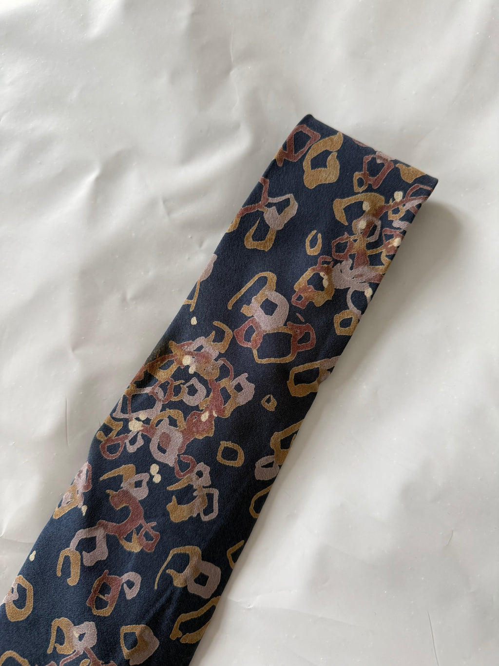 Issey Miyake 1990s Silk Tie
