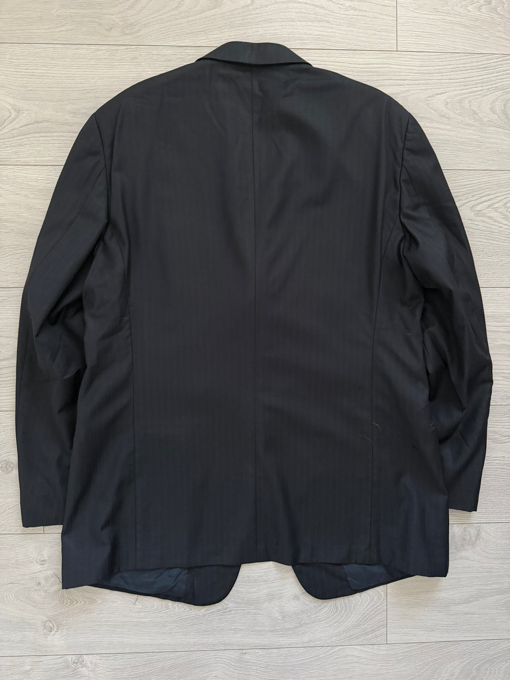 Armani 1990s 3B Pleated Wool Suit Navy - Size XL Jacket / 34" Waist