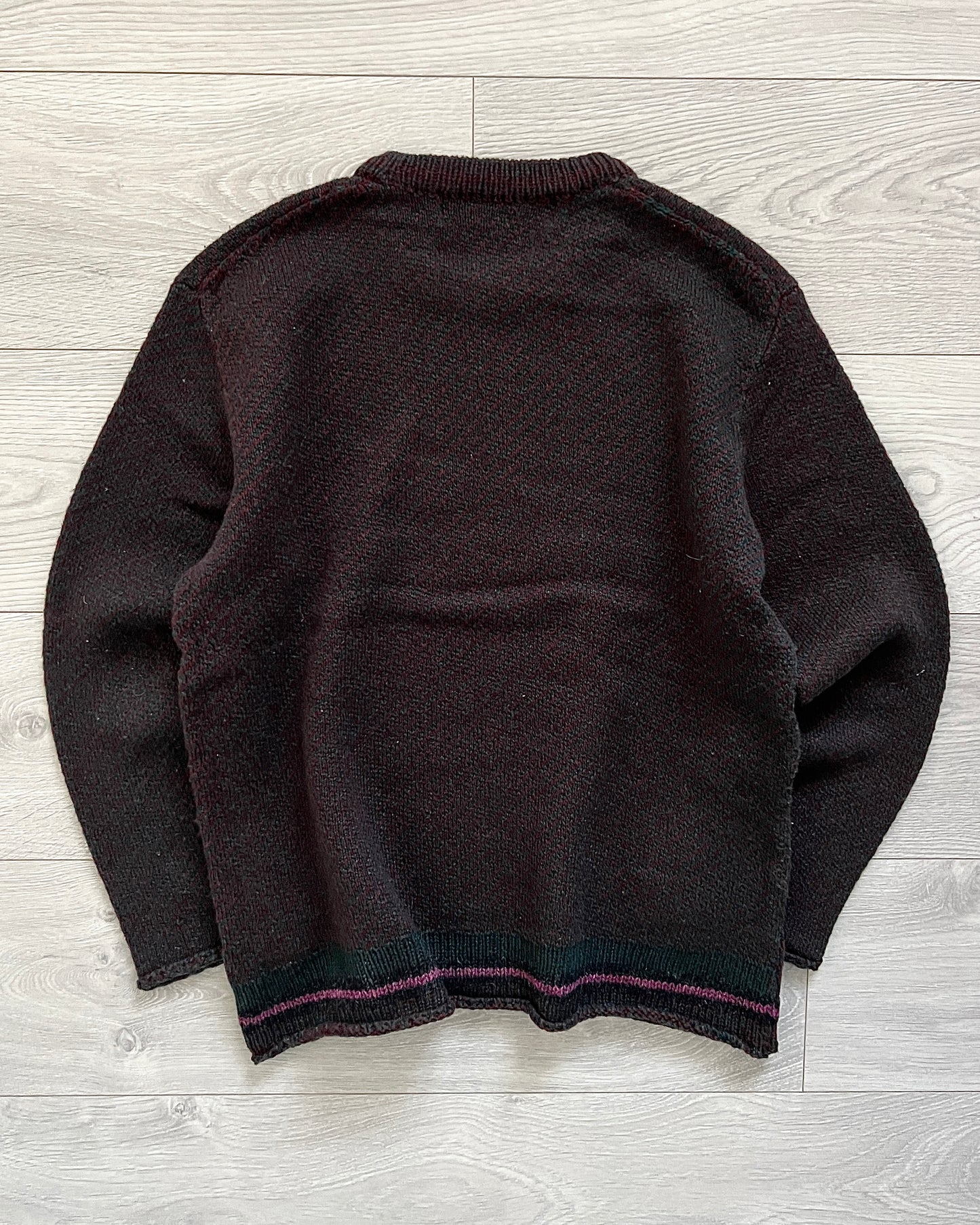 Comme Des Garcons Homme Plus AW1997 Curved Knit - Size S