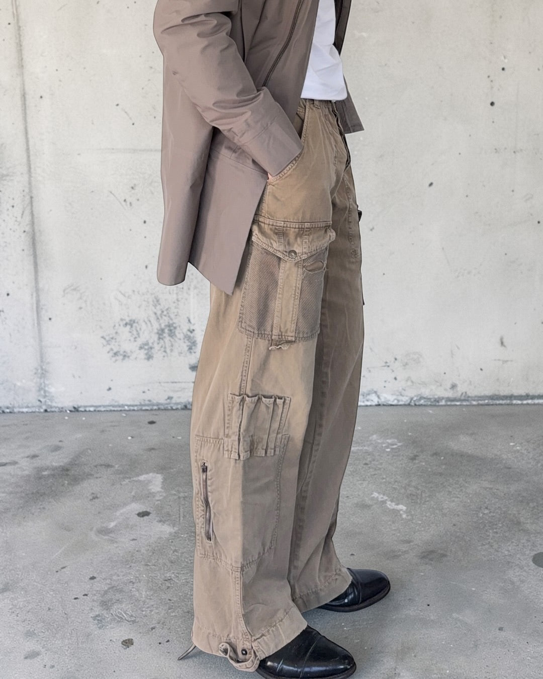 Dolce & Gabbana 00s Vintage Military Cargo Pants - Size 32