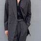 Armani 1990s Double Breasted Pleated Wool Suit - Size L Jacket / 34" Waist