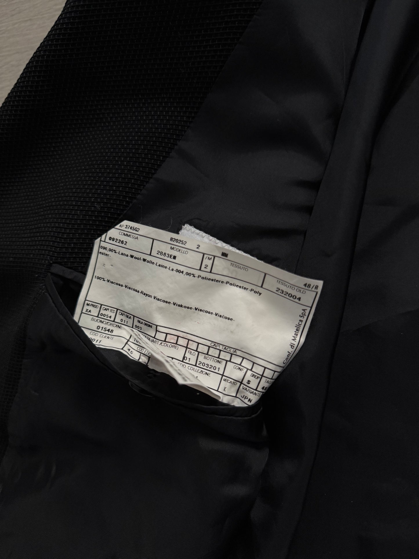 Armani 1990s Pleated 3B Textured Suit - Size M Jacket / 32" Waist