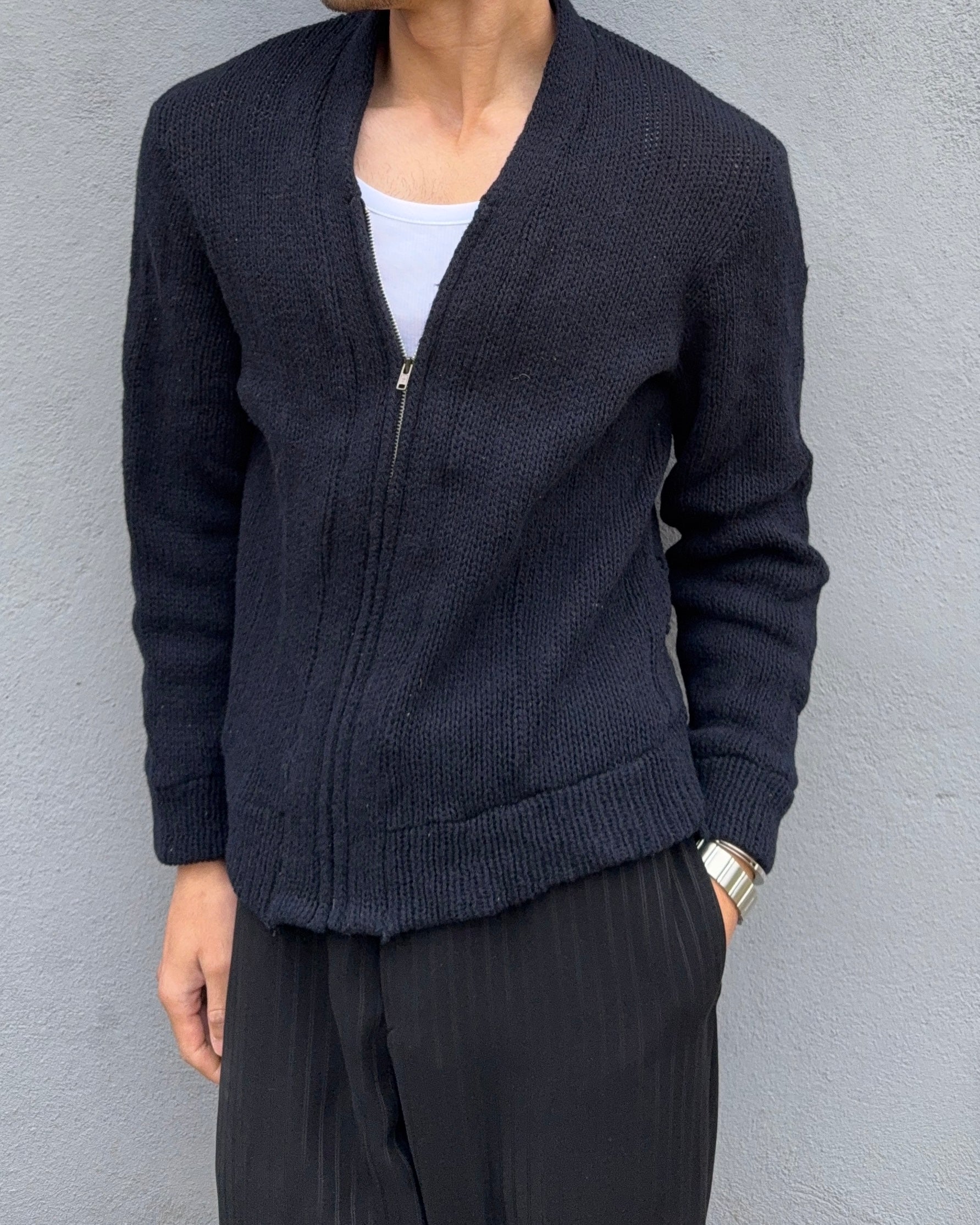 トップス COMMEdesGARCONS HOMME PLUS 97's CARDIGAN Comme Des Garcons Homme Plus WOOL CARDIGAN - UNION LOS ANGELES