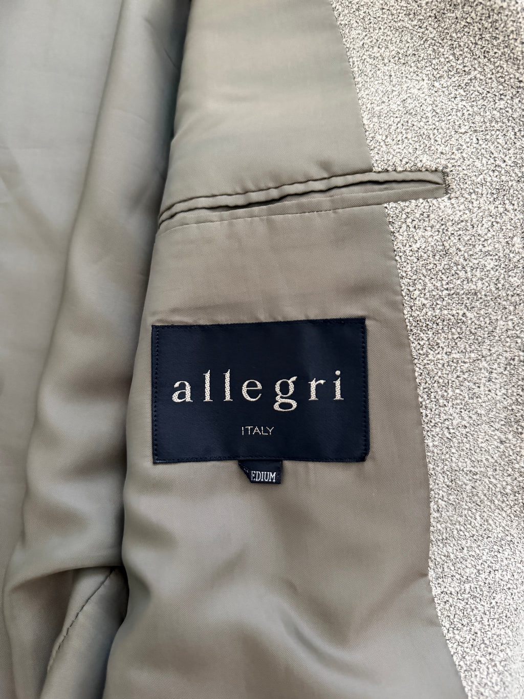 Allegri 1990s 2B Melange Textured Sport Jacket Blazer - Size M
